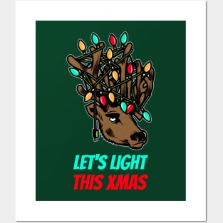 Lets Light up this Xmas! Posters and Art